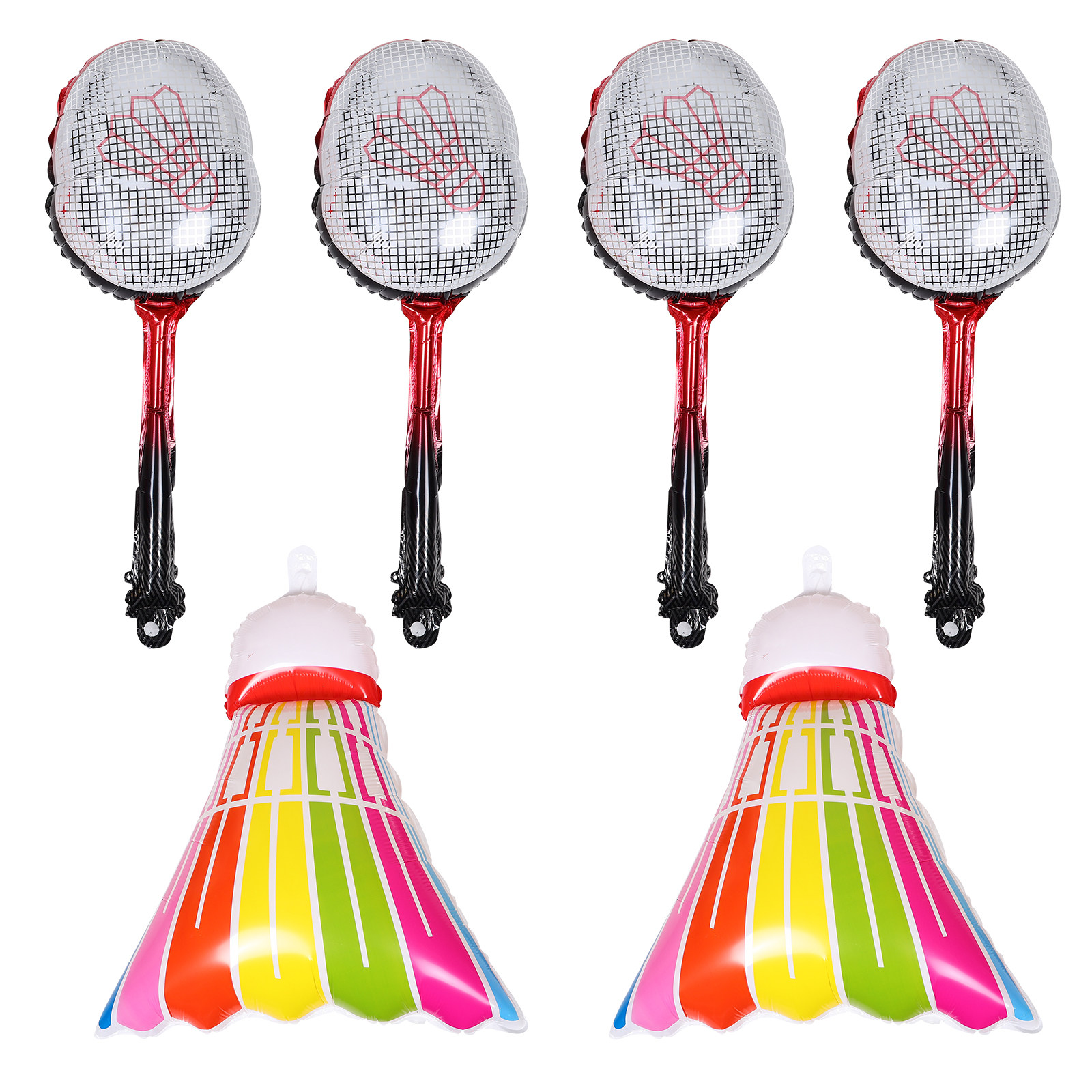 Badminton Outdoor - 1Set Badminton Balloon Inflatable Racket Shape