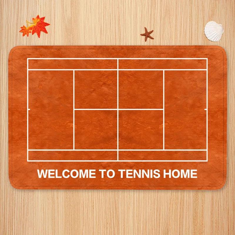 Sports Theme Carpet Mat Tennis - Badminton Anime review and price