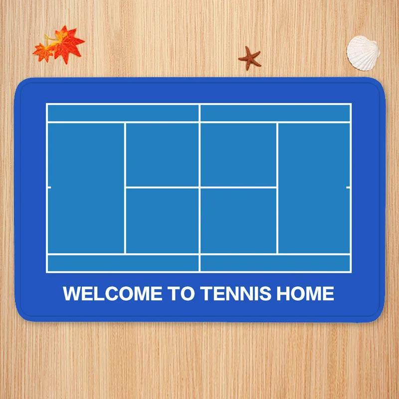Sports Theme Carpet Mat Tennis - Badminton Anime review and price