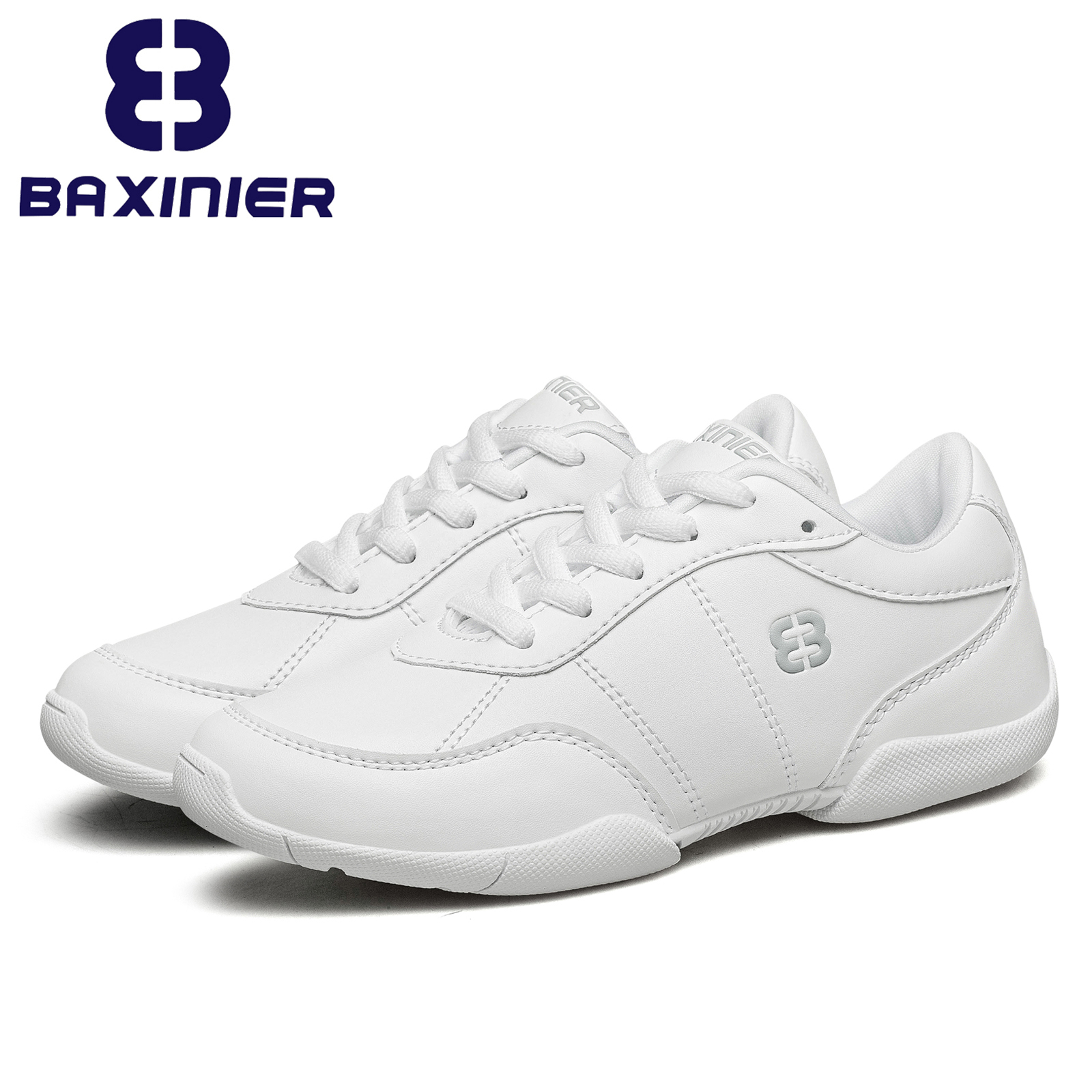 Girls White Cheerleading Shoes - Badminton Shoes review and price