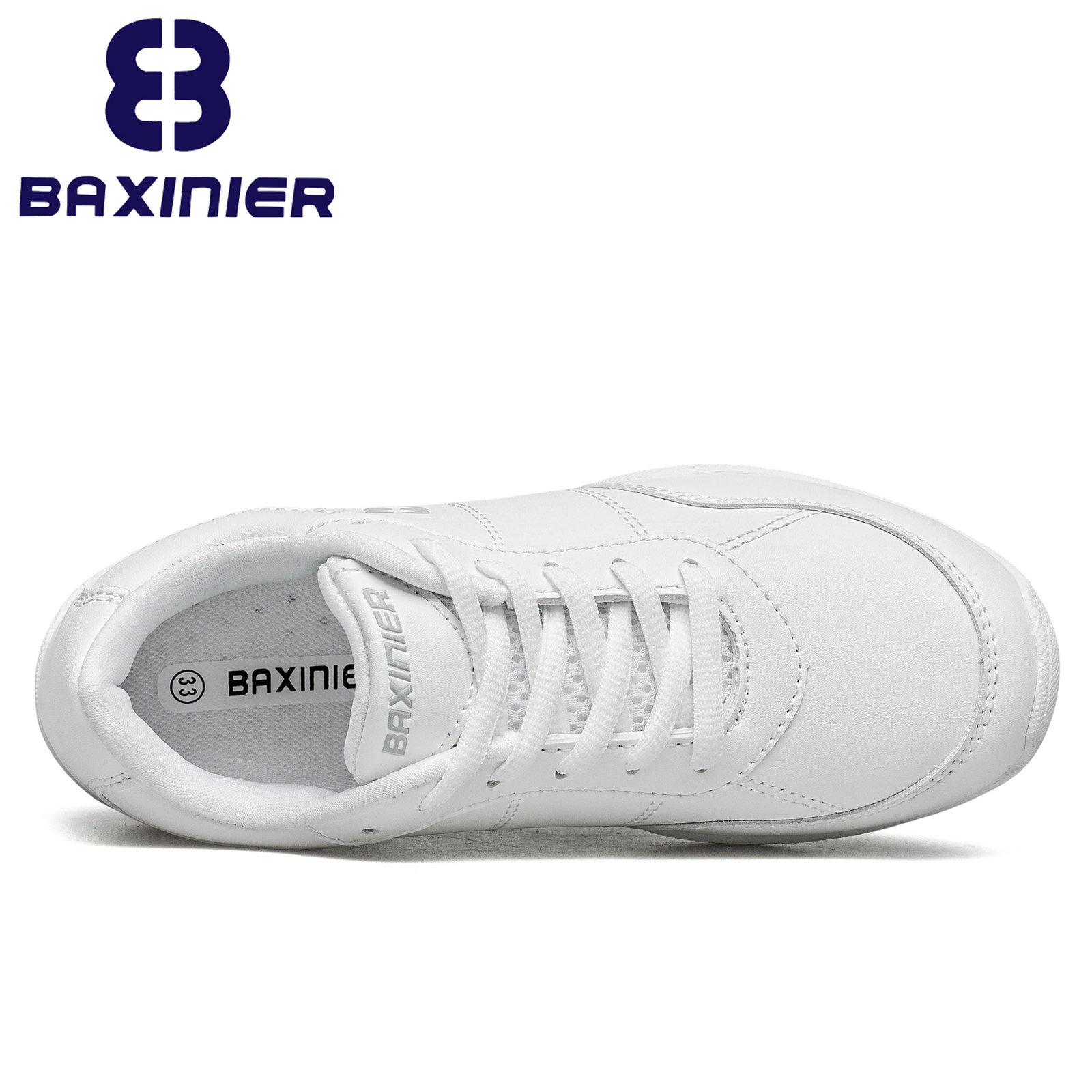 Girls White Cheerleading Shoes - Badminton Shoes review and price
