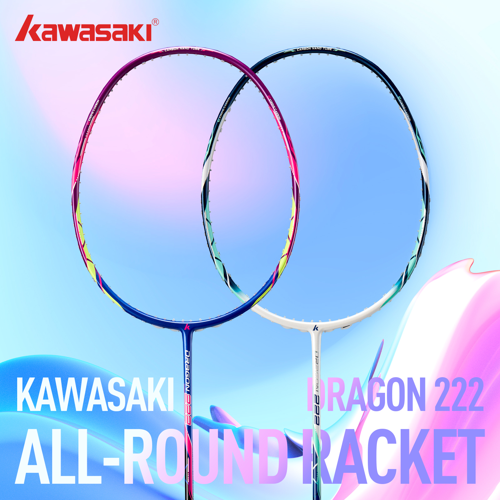 Kawasaki 5U Badminton Racket D - Badminton Raket review and price
