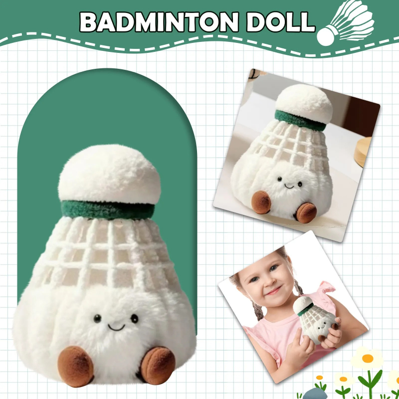 Badminton Plush Pendant Cute K - Badminton Denmark review and price