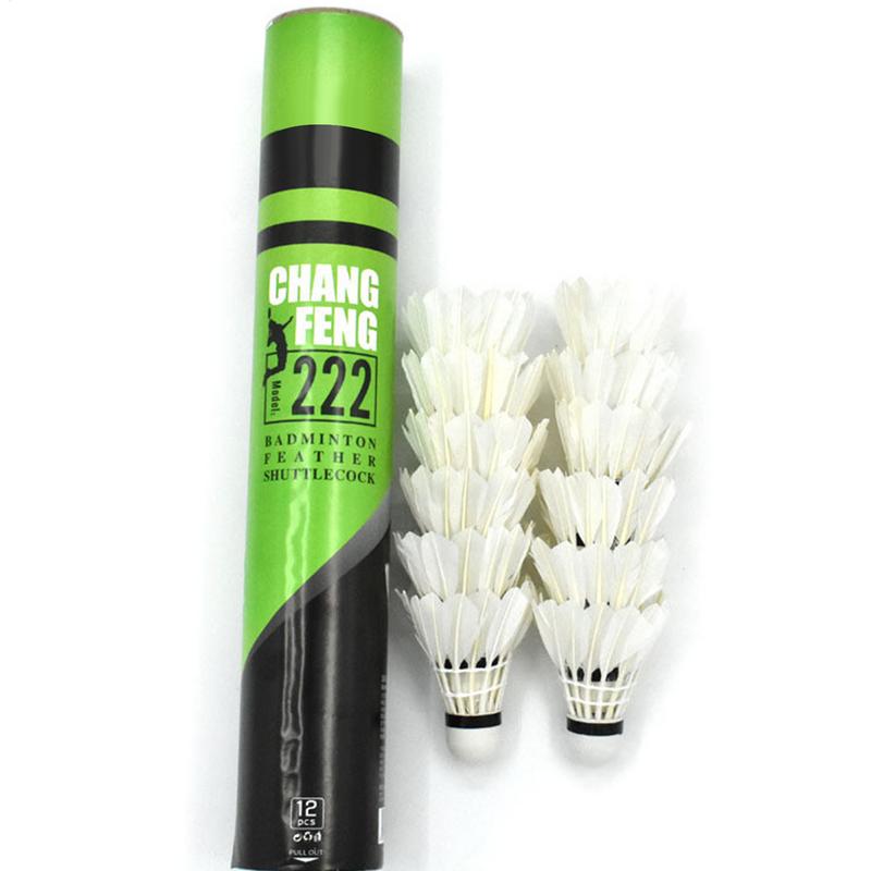 12Pc Badminton Shuttlecock Fea - Badminton Raket review and price