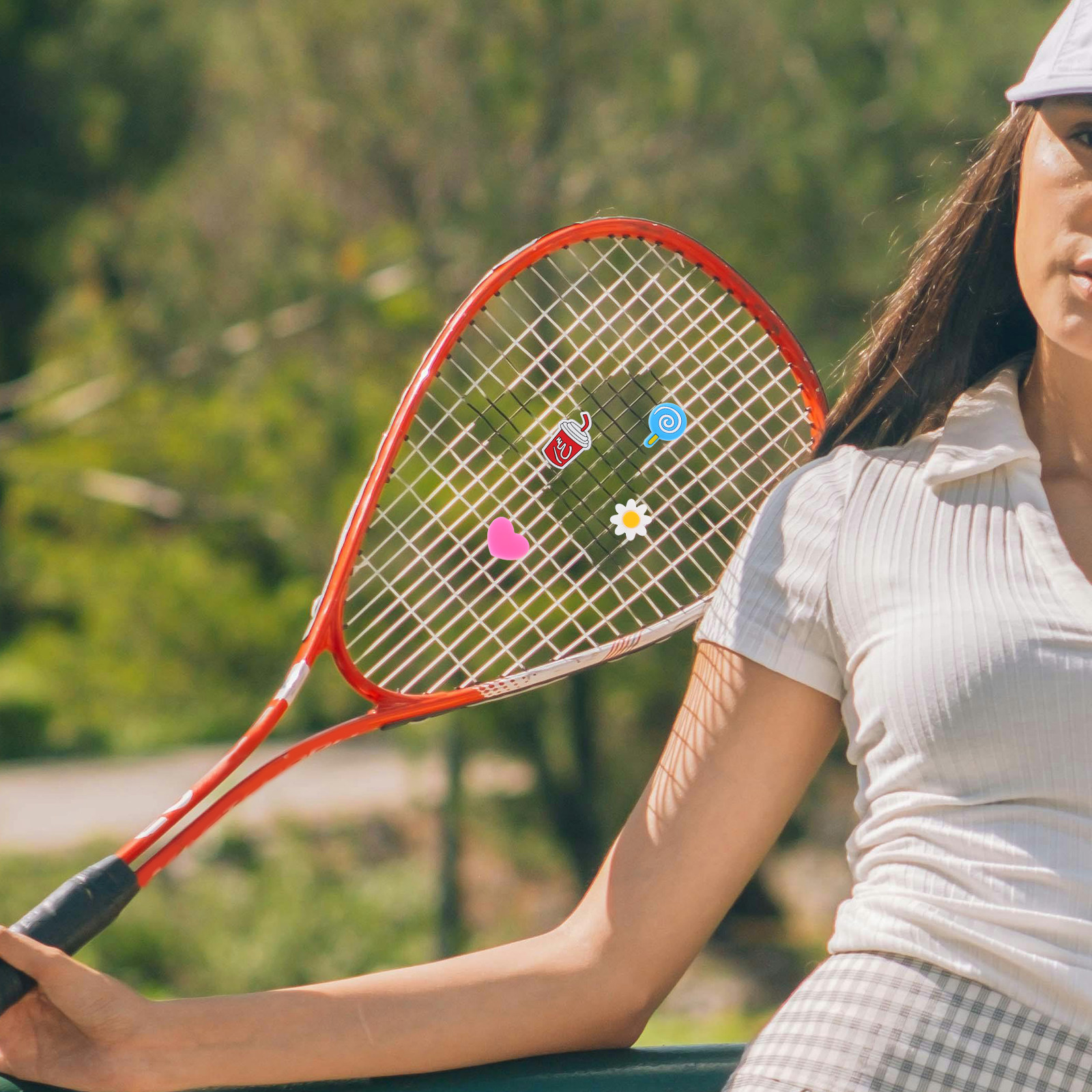 18Pcs Silicone Tennis Racket V - Racket Vibration Dampener review and price