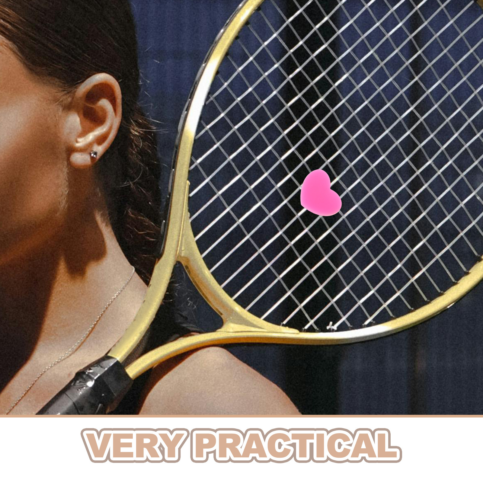 18Pcs Silicone Tennis Racket V - Racket Vibration Dampener review and price