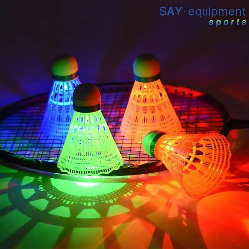 6Pcs LED Badminton Ball Glowin - Badminton Nylon Shuttlecock review and price