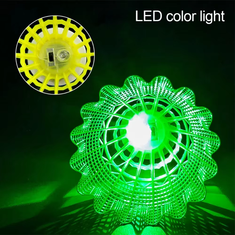 6Pcs LED Badminton Ball Glowin - Badminton Nylon Shuttlecock review and price