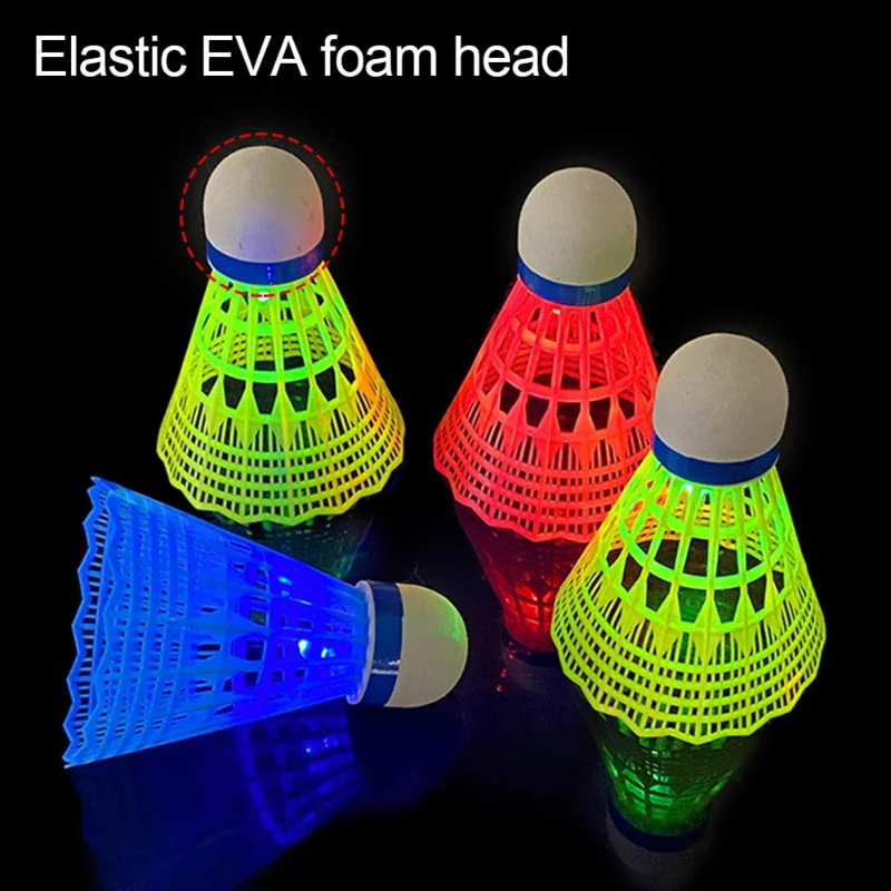 6Pcs LED Badminton Ball Glowin - Badminton Nylon Shuttlecock review and price