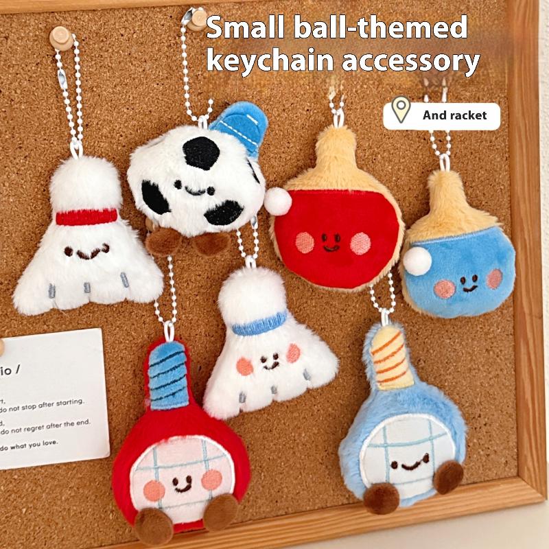 New Cute Cartoon Plush Ball De - Badminton Anime review and price