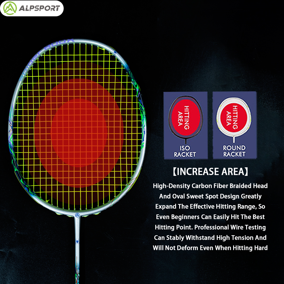 ALP SPIDER 4U G5 Eastic & Dura - Badminton Raket review and price