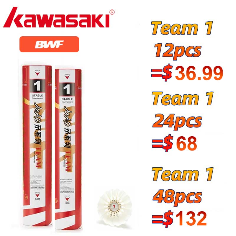 Kawasaki Team 1 Badminton shut - Badminton Raket review and price
