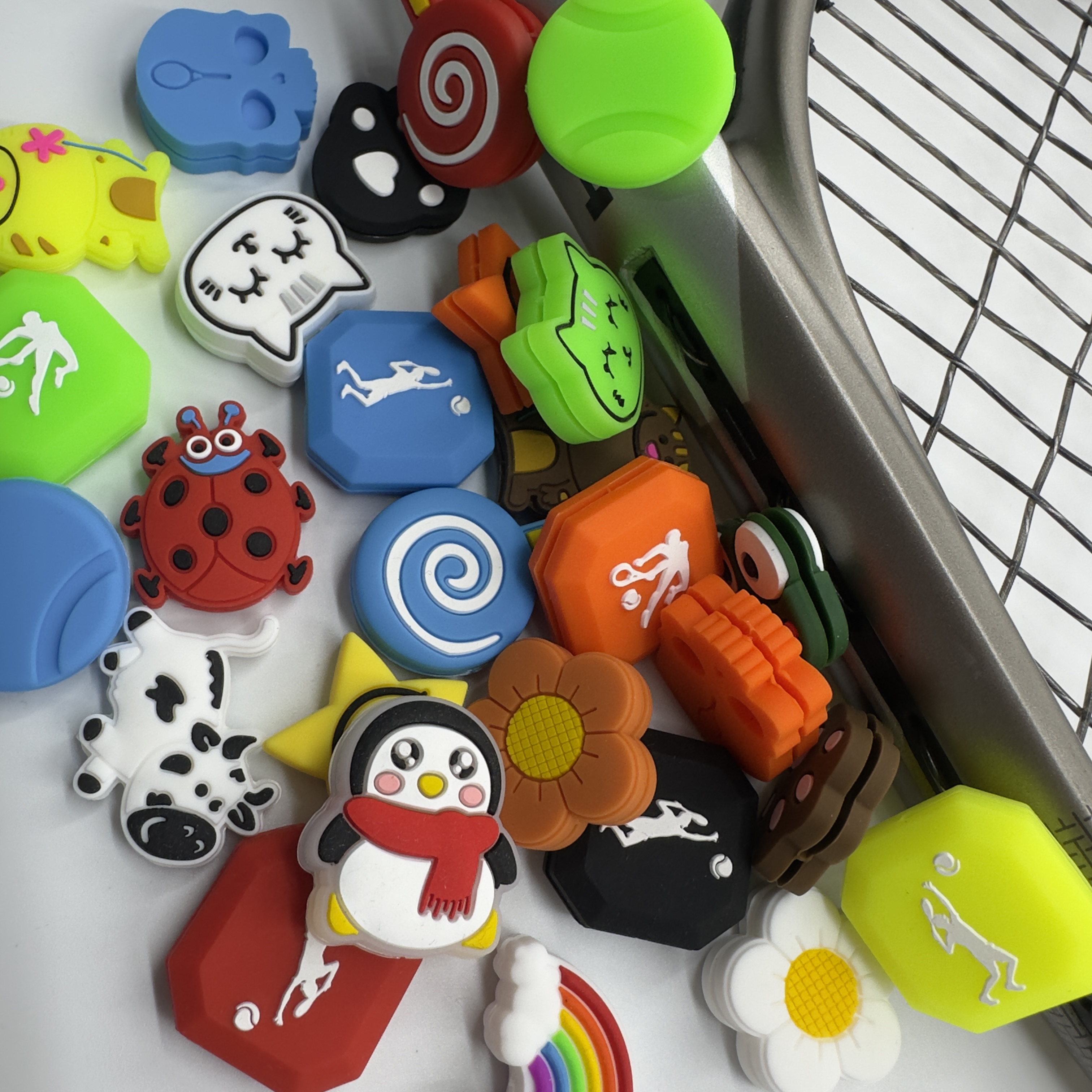 100pcs/lot Mixed styles vibrat - Racket Vibration Dampener review and price