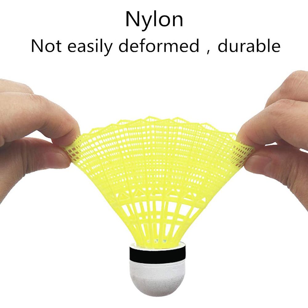 6/12PCS Green Badminton Balls  - Badminton Nylon Shuttlecock review and price
