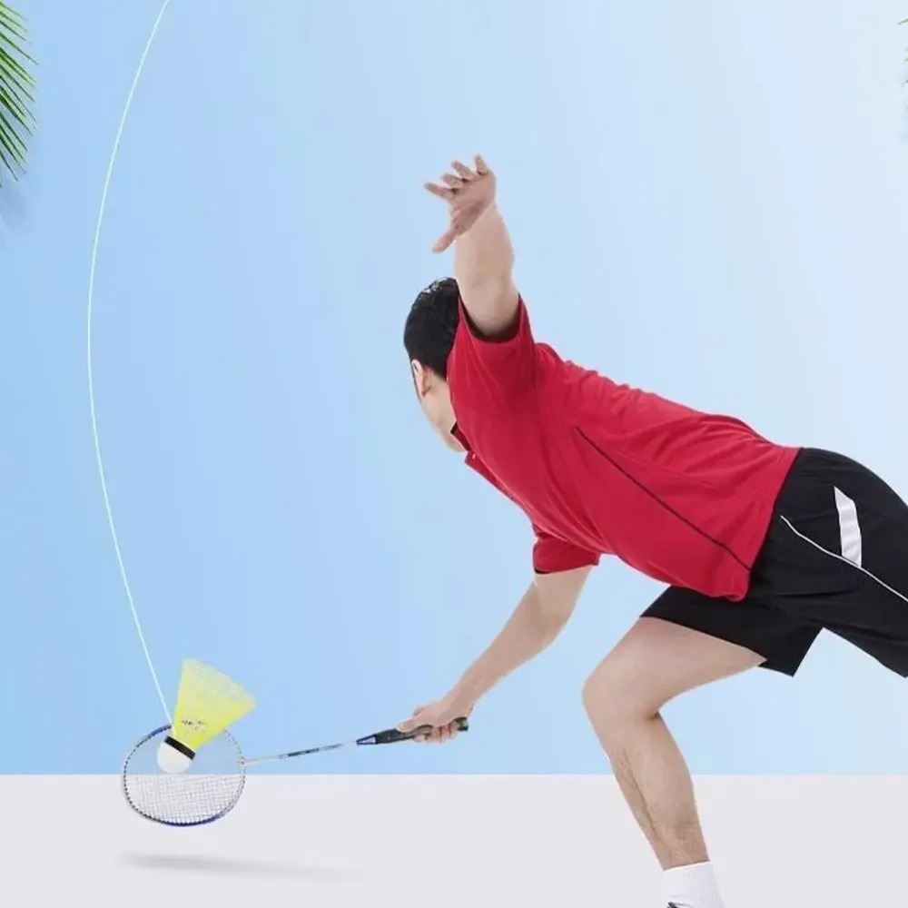 Badminton Trainer Rebound Stic - Badminton Raket review and price