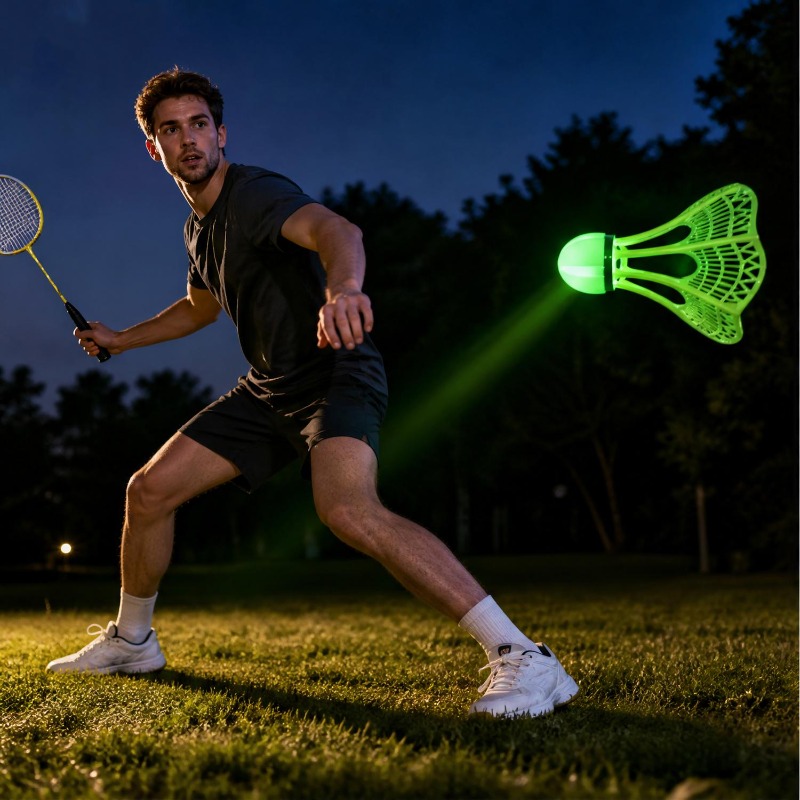 Windproof Luminous Badminton S - Badminton Nylon Shuttlecock review and price