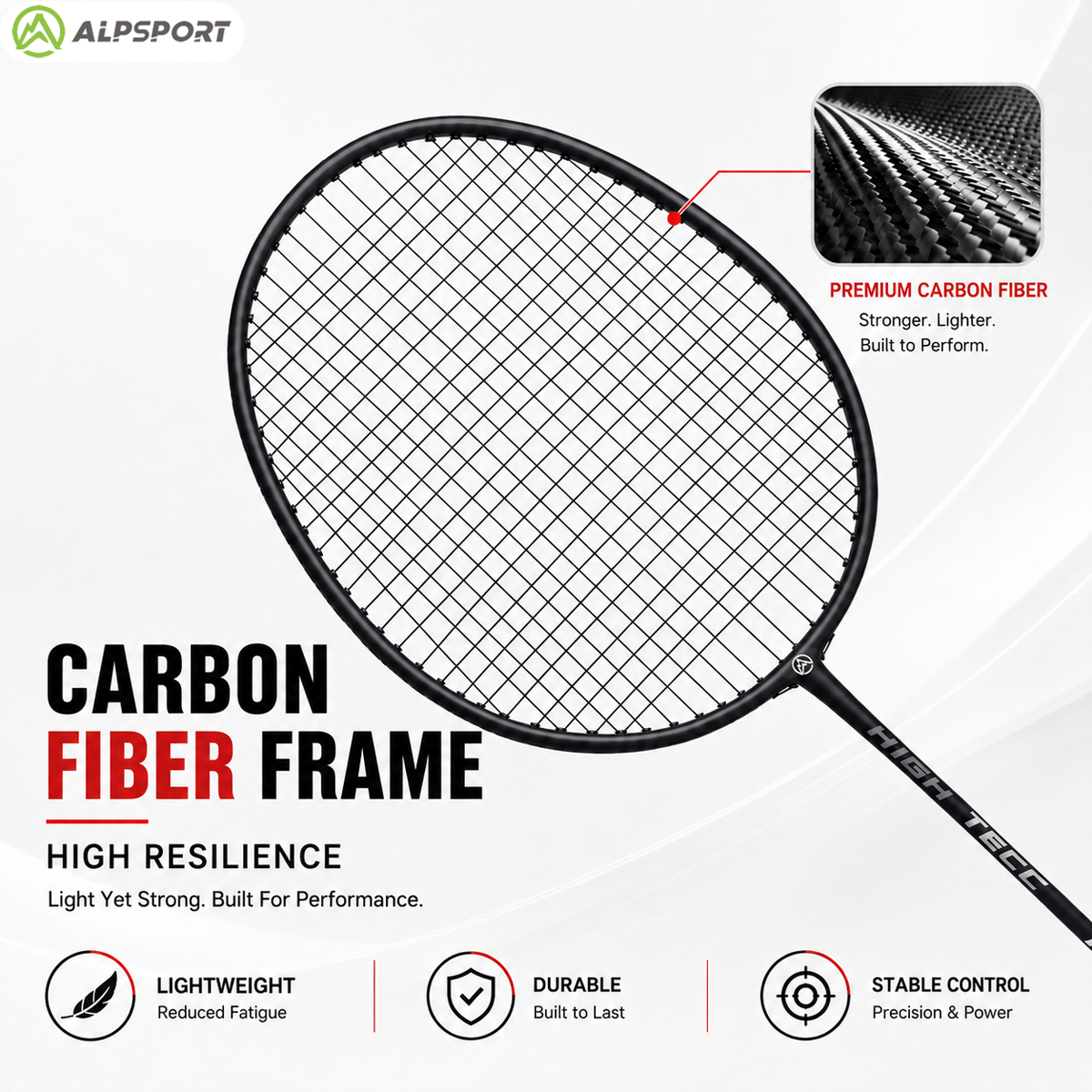 ALPSPORT RR 2Pcs Badminton Rac - Badminton Raket review and price