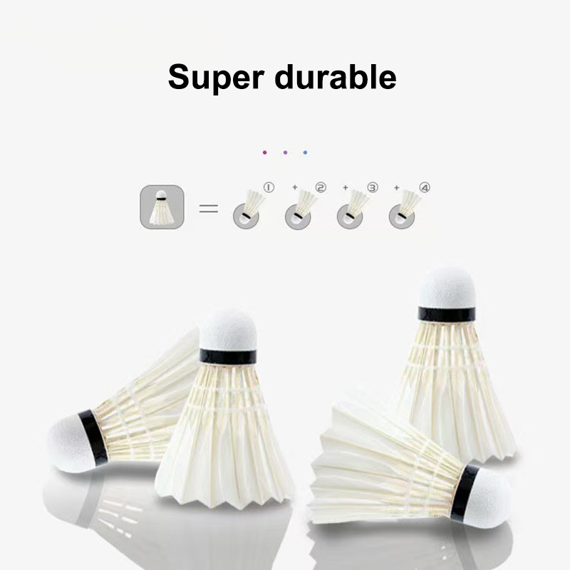 3/6Pcs Badminton Balls Shuttle - Badminton Shuttlecock review and price