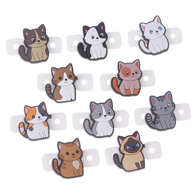 1/6/8Pcs Cartoon Cat Tennis Vi - Racket Vibration Dampener review and price