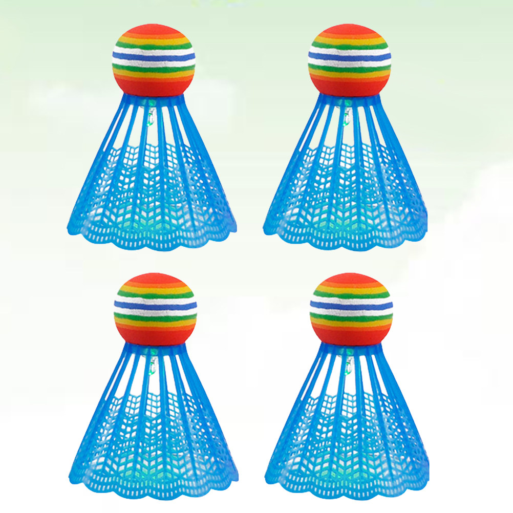 4Pcs Glow in Dark Badminton Sh - Badminton Nylon Shuttlecock review and price