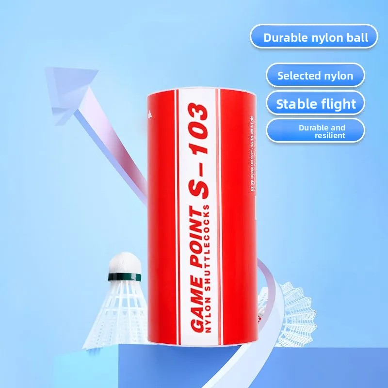 1tube 3pcs Kumpoo Badminton ba - Badminton Nylon Shuttlecock review and price