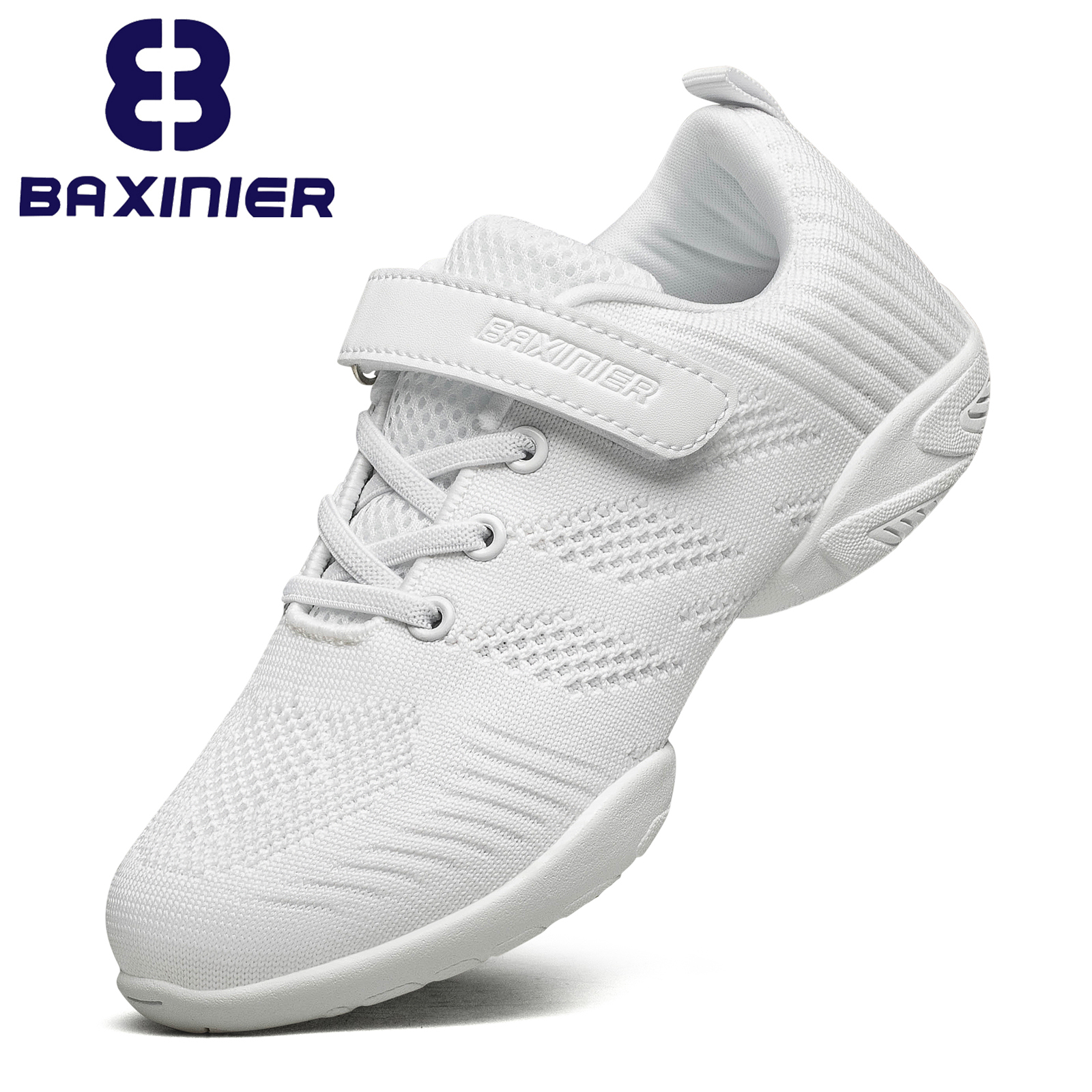 BAXINIER Girls White Cheerlead - Badminton Shoes review and price