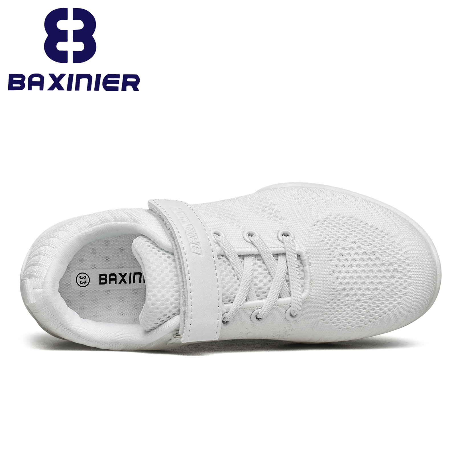 BAXINIER Girls White Cheerlead - Badminton Shoes review and price