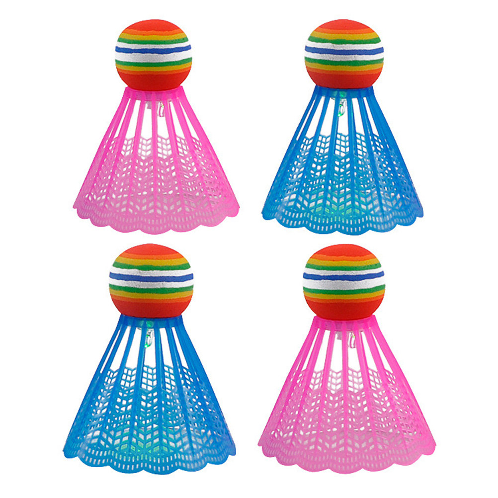 4Pcs Night Badminton Shuttleco - Badminton Nylon Shuttlecock review and price