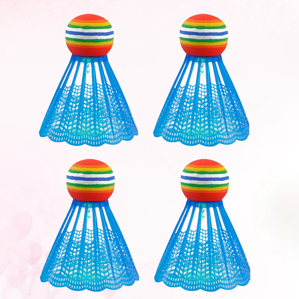 4Pcs Night Badminton Shuttleco - Badminton Nylon Shuttlecock review and price