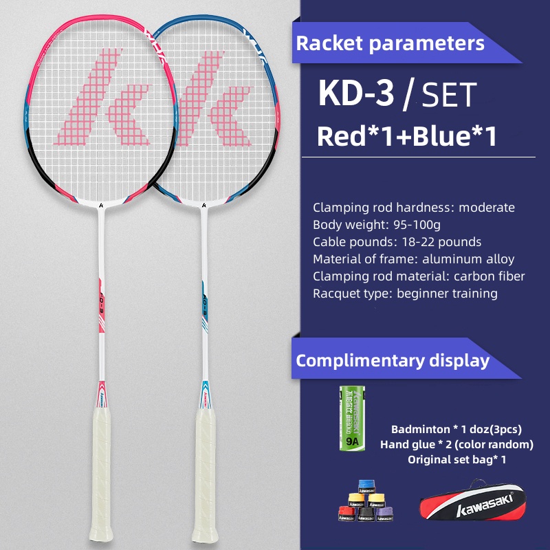 Kawasaki KD-3 Carbon Fiber Bad - Badminton Raket review and price
