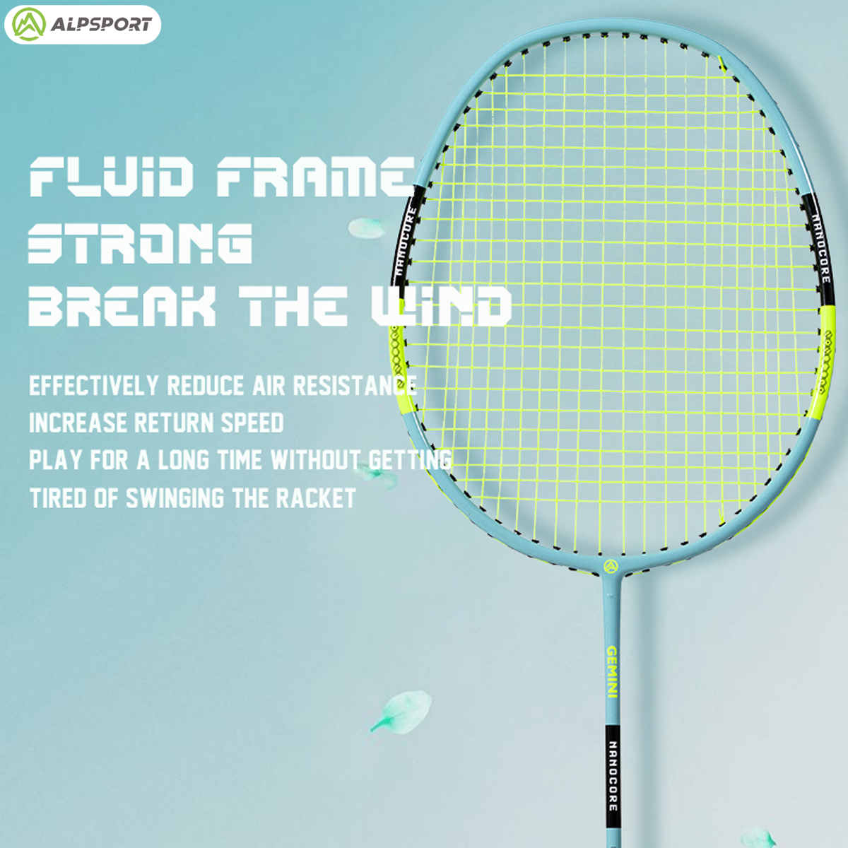 ALP SZZ Professional Badminton - Badminton Raket review and price