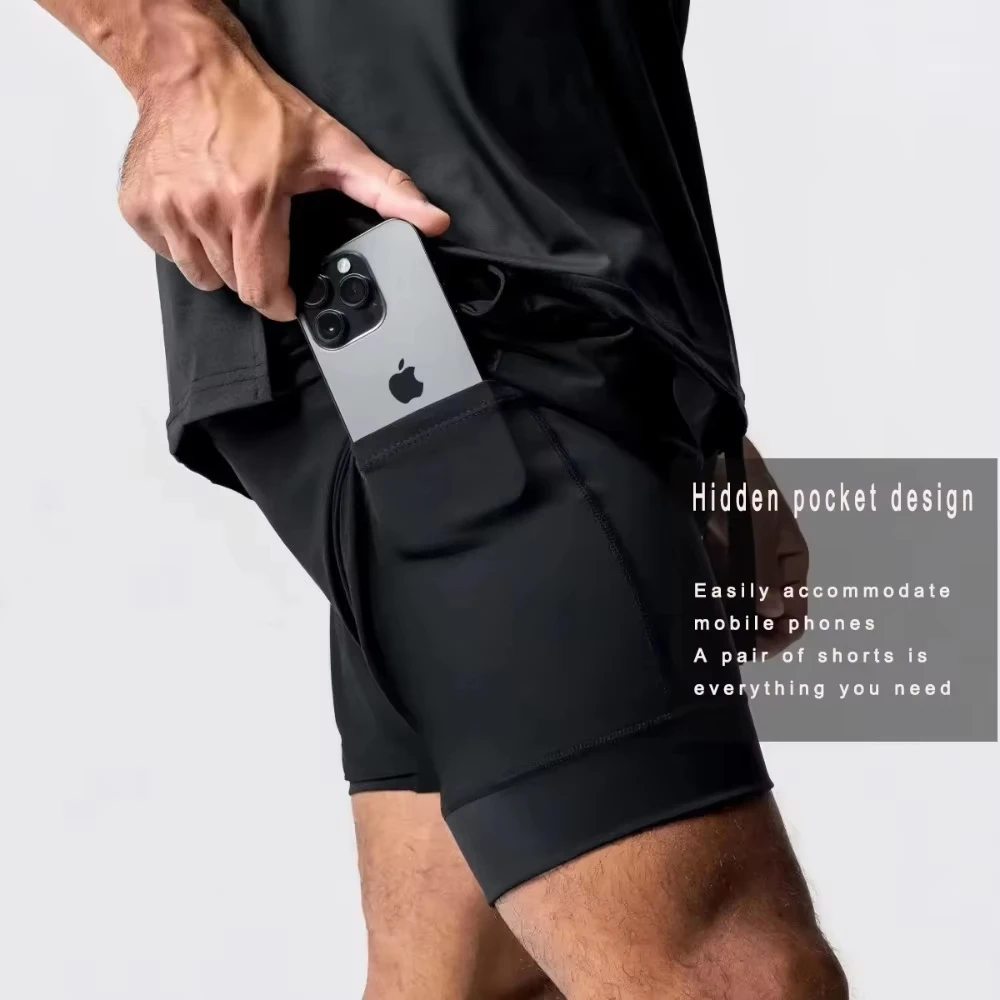 One Piece Men's Double Shorts  - Badminton Anime review and price