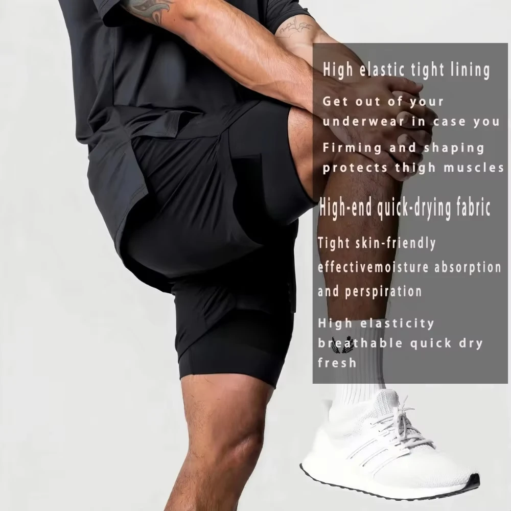 One Piece Men's Double Shorts  - Badminton Anime review and price