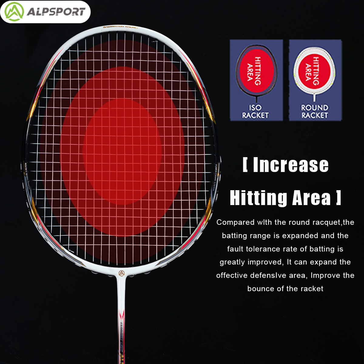 ALPSPORT AIR 10U Ultralight 52 - Badminton Raket review and price